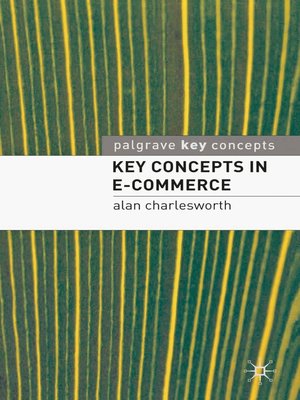 cover image of Key Concepts in e-Commerce